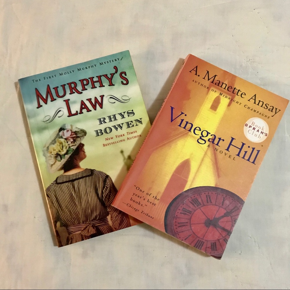Murphy’s Law & Vinegar Hill Books